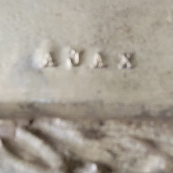 Vintage Ajax Last Supper Painted Brass Wall Hanging Easter Made in Japan - Picture 10 of 11